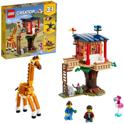 LEGO CREATOR Конструктор "Домик на дереве для сафари", 397 деталей