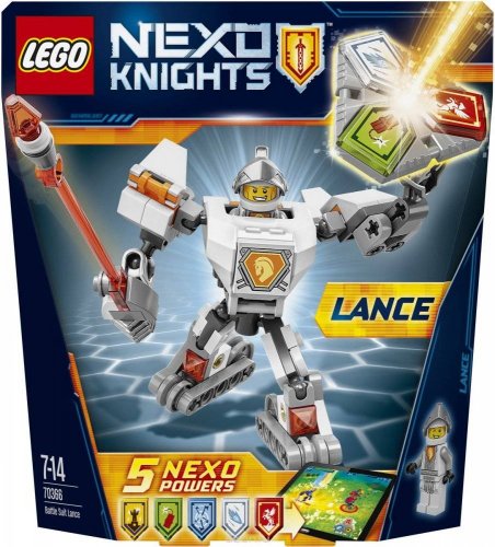 Lego Nexo Knights Нексо Боевые доспехи Ланса