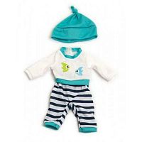 Miniland одежда для куклы 32 см cold weather turq. pjs 31631					