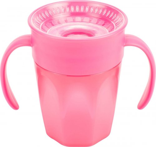 Dr. Browns Чашка-поильник Cheers 360, 200 мл, 6+ месяцев / цвет розовый