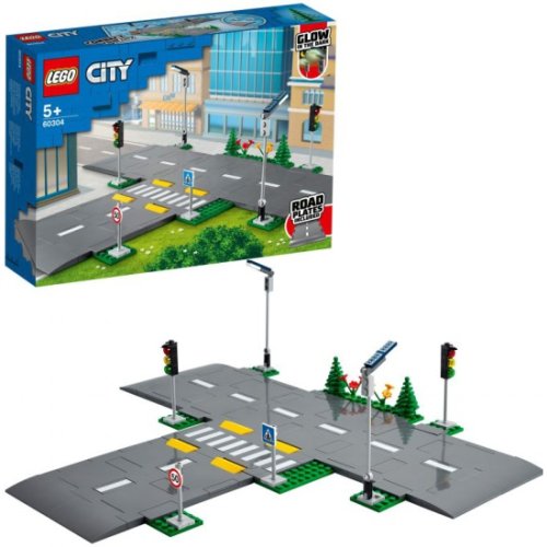 LEGO CITY Конструктор "Дорожные пластины" 112 деталей