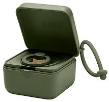 Bibs Контейнер для пустышки Pacifier Вox / цвет Hunter Green (зеленый)					