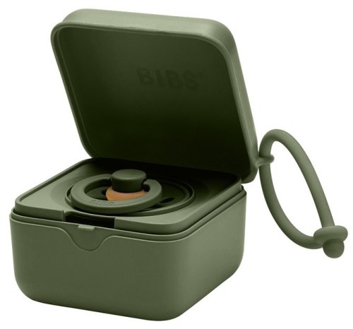 Bibs Контейнер для пустышки Pacifier Вox / цвет Hunter Green (зеленый)