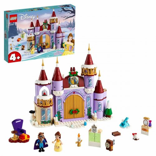Lego princess конструктор "зимний праздник в замке белль"