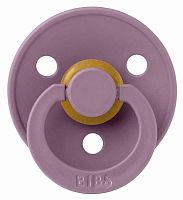 Bibs Пустышка латексная Colour Symmetrical, 0+ месяцев / цвет Mauve (фиолетовый)					