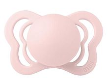 Bibs Соска-пустышка Couture латексная, 0-6 месяцев / цвет Blossom (нежно-розовый)					
