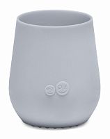 EZPZ Кружка силиконовая TINY CUP / цвет светло-серый					