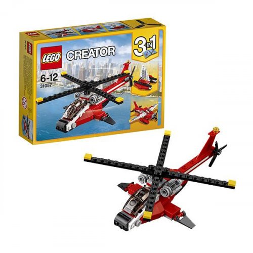 Lego Конструктор  Криэйтор Красный вертолёт