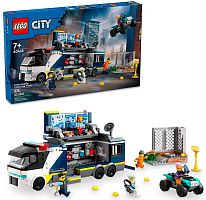 Lego Конструктор City "Полицейский грузовик криминальной лаборатории"					