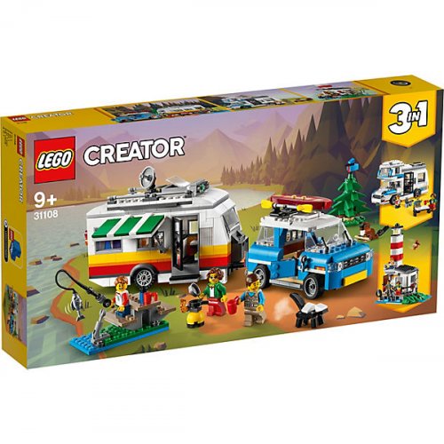 Lego creator конструктор "отпуск в доме на колесах", 766 деталей
