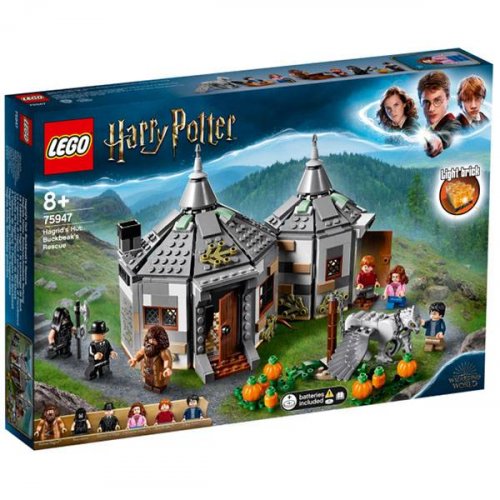 Lego Harry Potter Конструктор  Гарри Поттер Хижина Хагрида: спасение Клювокрыла™