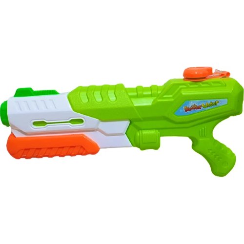 Детский водный пистолет 828 / цвет зеленый, синий