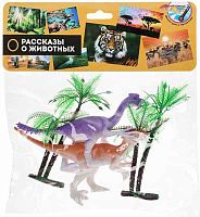 Играем вместе Набор игрушек из пластизоля «Динозавры»					