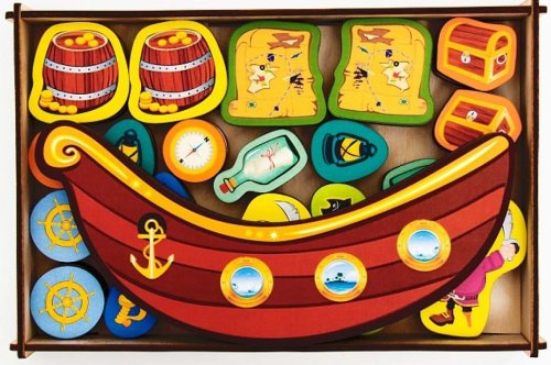 Игрушка-балансир «Пиратский корабль»