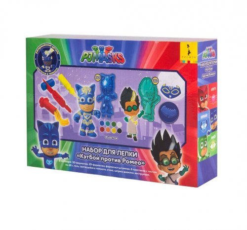 Набор для лепки "Кэтбой против Ромео" Герои в Масках PJ Masks