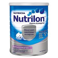 Nutrilon Пепти Аллергия с пребиотиками / 800 г					