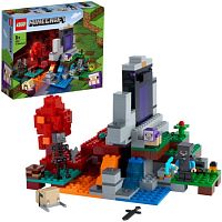 LEGO Minecraft Конструктор "Разрушенный портал", 316 деталей / 21172					