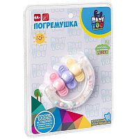 Bondibon Игрушки развивающие погремушка пластик Вертушка CRD 18,8х14х5 см.					