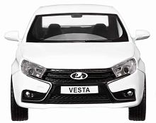 Автопанорама Металлическая лицензионная машинка Lada Vesta / цвет белый					