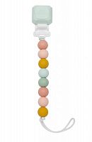 Loulou Lollipop Держатель для пустышки Пастельная радуга/Lolli Pastel Rainbow / цвет голубой