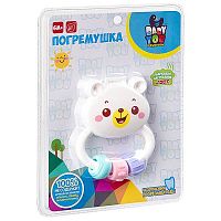 Bondibon Игрушки развивающие погремушка пластик Медвежонок CRD 18,8х14х5 см.					