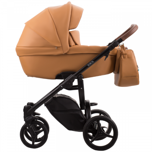 Bebetto Детская коляска 2 в 1 Luca Pro / цвет светло-коричневый 13, рама черная