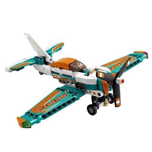 Lego Technic Конструктор Гоночный самолёт / цвет оранжевый, голубой, белый