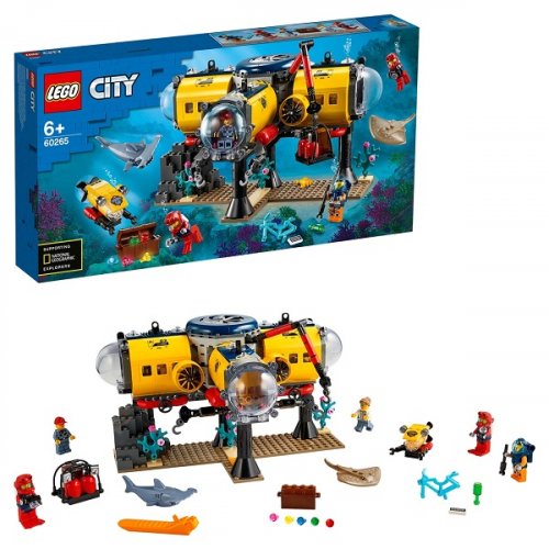 LEGO City Конструктор "Океан: исследовательская база" 6+