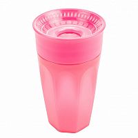 Dr.Brown`s Чашка-поильник Cheers360 300 мл, 9+ месяцев/ розовый					