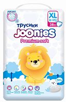 Joonies Подгузники-трусики Premium Soft XL (12-17 кг), 38 штук					