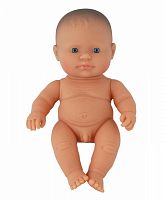 Miniland Пупс европейский мальчик  baby doll european boy 21 cm. polybag 31141					