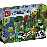 Lego Конструктор  Minecraft  Питомник панд					