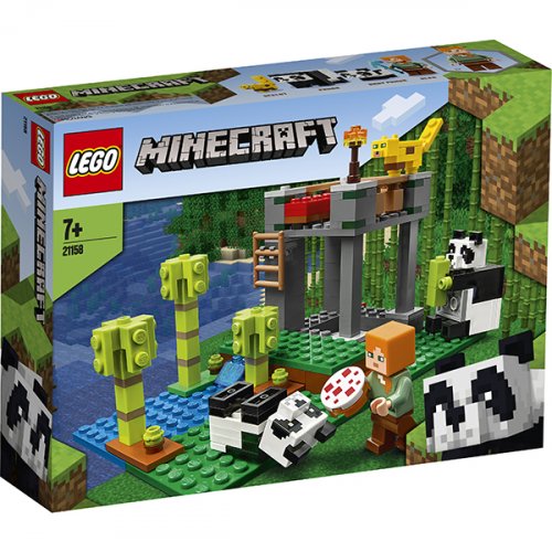 Lego Конструктор  Minecraft  Питомник панд