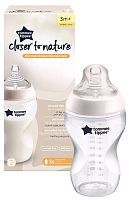 Tommee Tippee Бутылочка Closer to nature, с 3 месяцев, 340 мл					