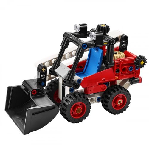 Lego Technic Конструктор Фронтальный погрузчик / цвет красный