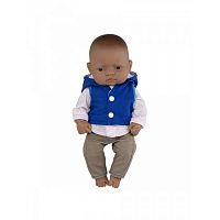 Miniland Кукла "Мальчик Латиноамериканец" с одеждой, 32 см					
