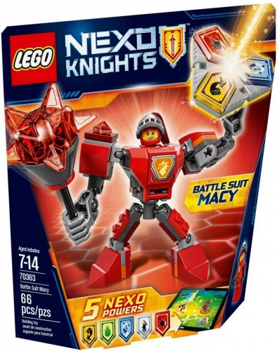 Lego Nexo Knights Нексо Боевые доспехи Мэйси