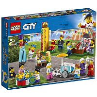 Lego City Конструктор Город Комплект минифигурок Весёлая ярмарка