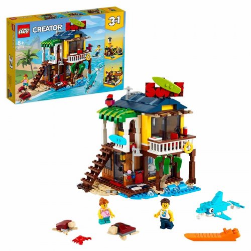 Lego Конструктор Creator "Пляжный домик серферов"