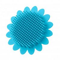 Roxy Kids Антибактериальная силиконовая мочалка Sunflower / цвет голубой					