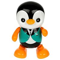 Умка Музыкальная игрушка Танцующий пингвинёно / цвет белый, черный					