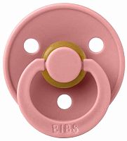 Bibs Пустышка Colour, от 6 месяцев / цвет Dusty Pink (розовый)					