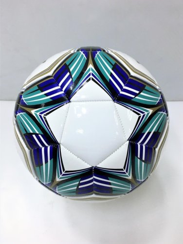 Футбольный мяч / цвет синий, белый