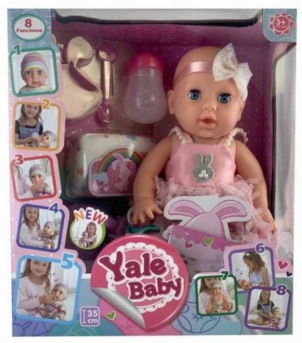 Yale Baby Кукла с аксессуарами, 35 см